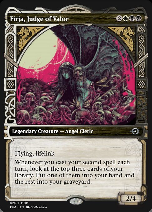 Firja, Judge of Valor from Magic Online Promos
