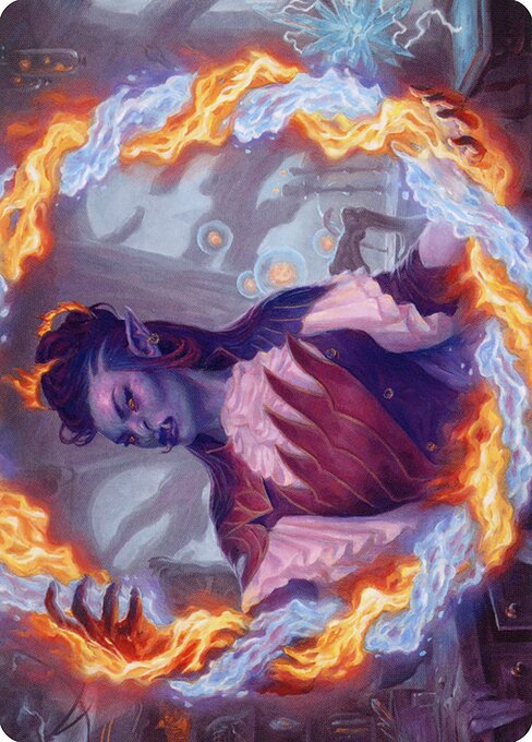 Rootha, Mercurial Artist // Rootha, Mercurial Artist highlighted card art