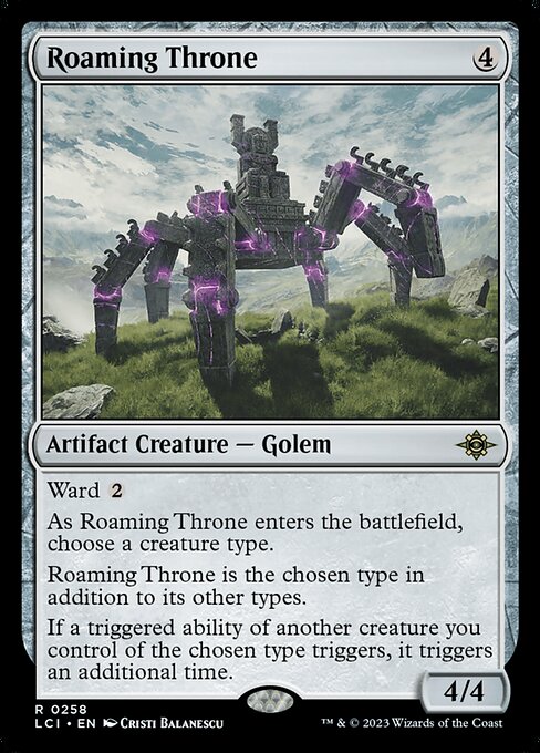 Roaming Throne from The Lost Caverns of Ixalan