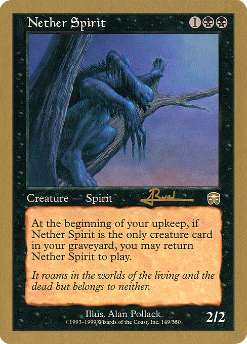 Nether Spirit from World Championship Decks 2001