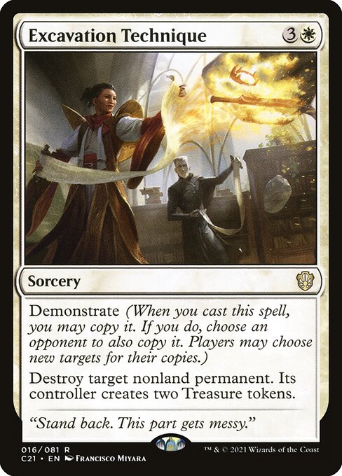 Excavation Technique from Commander 2021