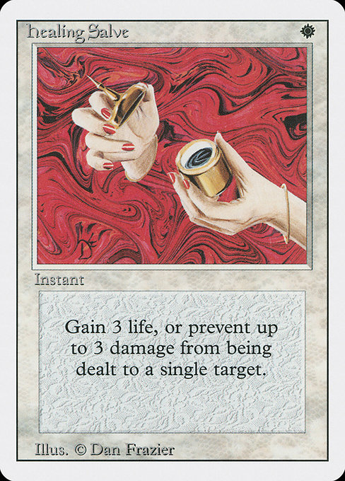 Healing Salve from Revised Edition