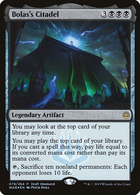 Bolas's Citadel from War of the Spark Promos
