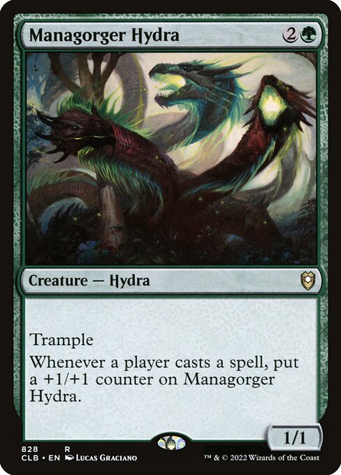 Managorger Hydra from Commander Legends: Battle for Baldur's Gate