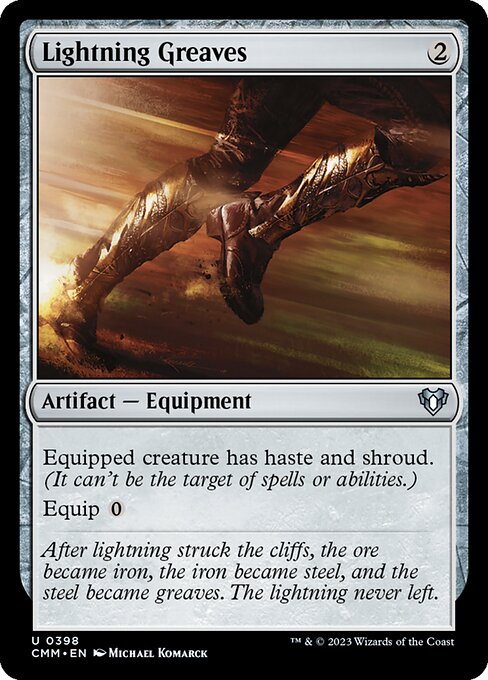 Lightning Greaves from Commander Masters