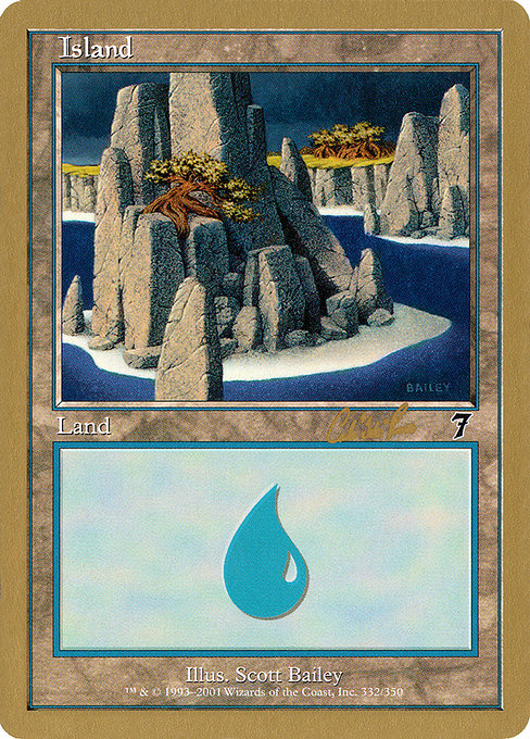 Island from World Championship Decks 2002