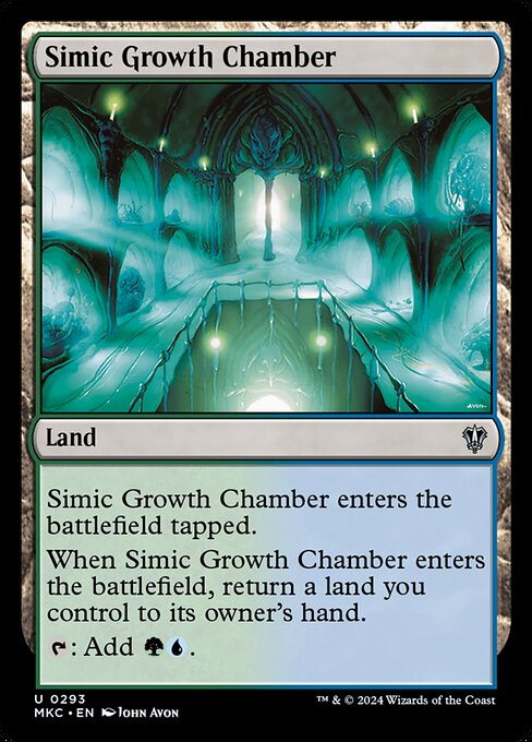 Simic Growth Chamber from Murders at Karlov Manor Commander