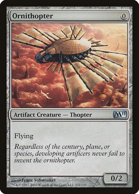 Ornithopter from Magic 2011