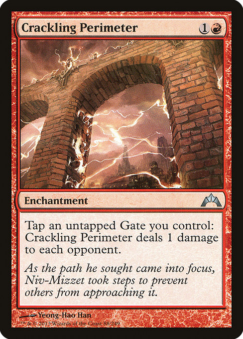 Crackling Perimeter highlighted card art