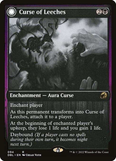 Curse of Leeches // Leeching Lurker from Innistrad: Double Feature