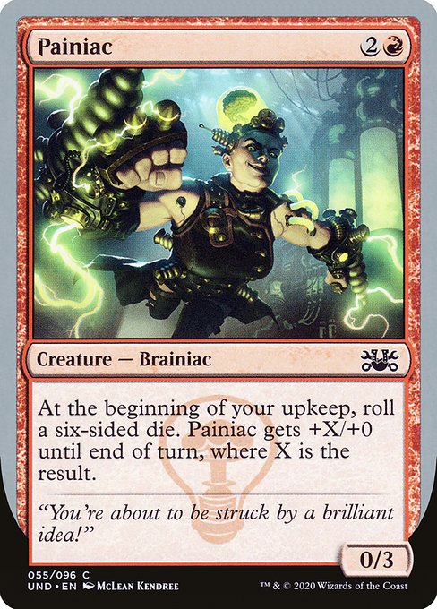 Painiac highlighted card art