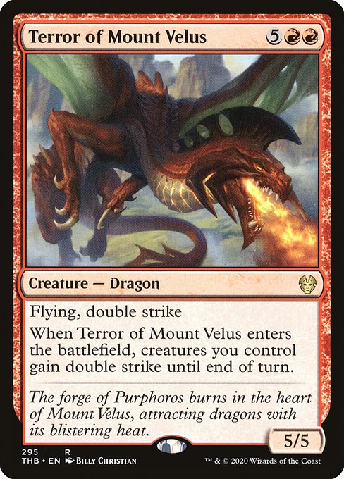 Terror of Mount Velus from Theros Beyond Death