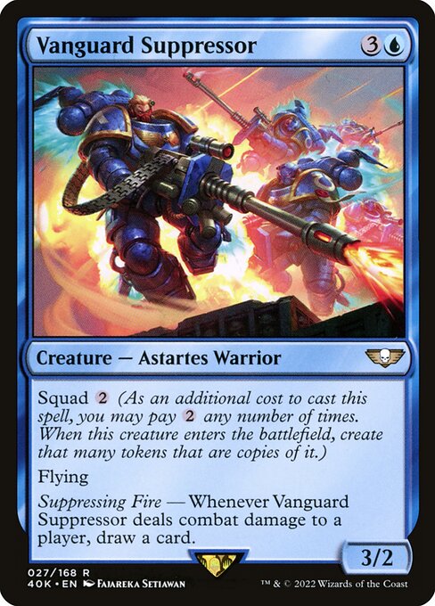 Vanguard Suppressor highlighted card art