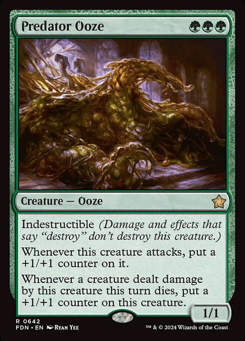 Predator Ooze highlighted card art