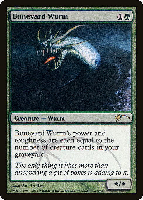 Boneyard Wurm from Wizards Play Network 2011