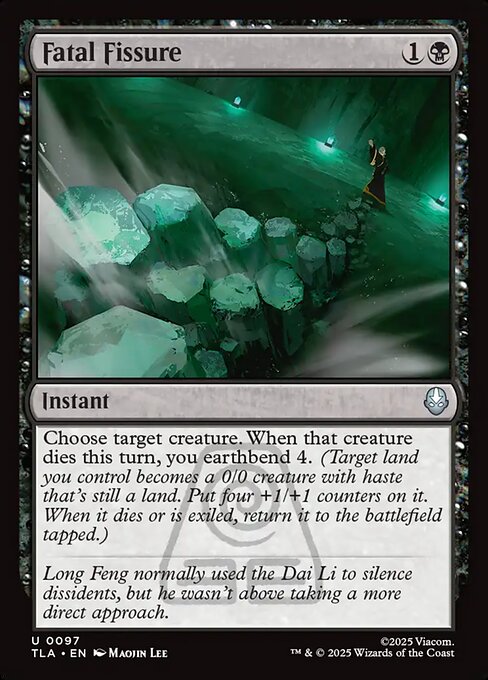 Fatal Fissure from Avatar: The Last Airbender