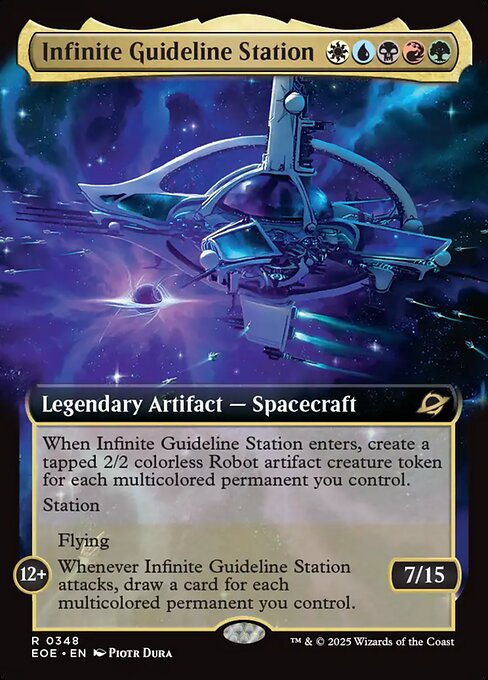 Infinite Guideline Station highlighted card art