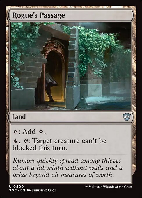 Rogue's Passage from Secrets of Strixhaven Commander