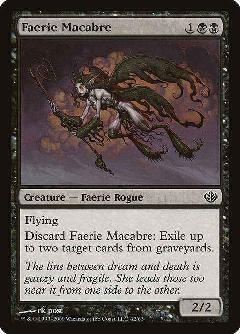 Faerie Macabre from Duel Decks: Garruk vs. Liliana