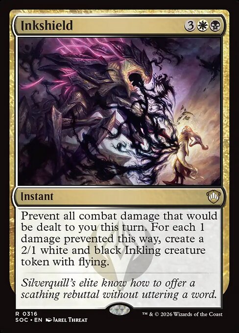 Inkshield from Secrets of Strixhaven Commander