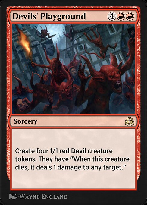 Devils' Playground highlighted card art