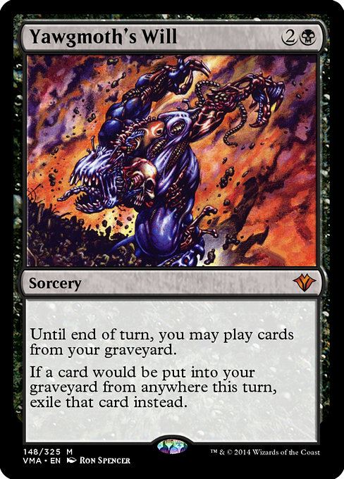 Yawgmoth's Will highlighted card art