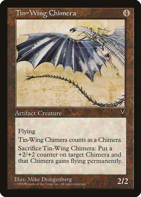 Tin-Wing Chimera highlighted card art