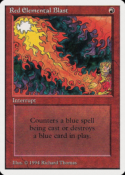 Red Elemental Blast from Summer Magic / Edgar