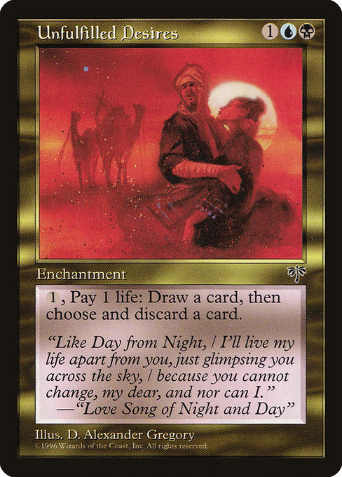 Unfulfilled Desires highlighted card art