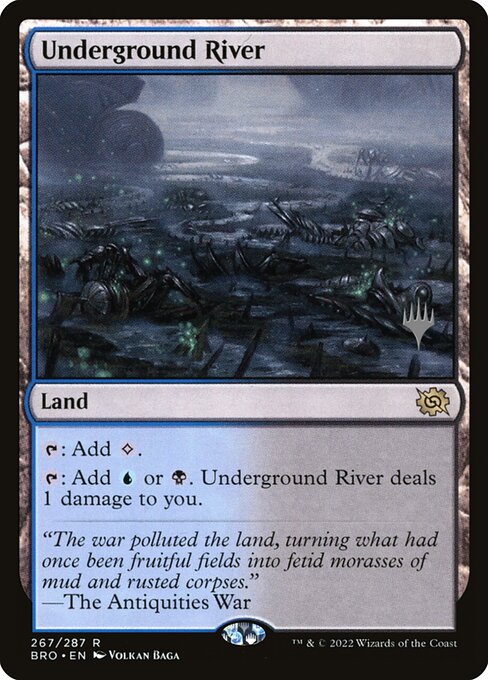 Underground River from The Brothers' War Promos