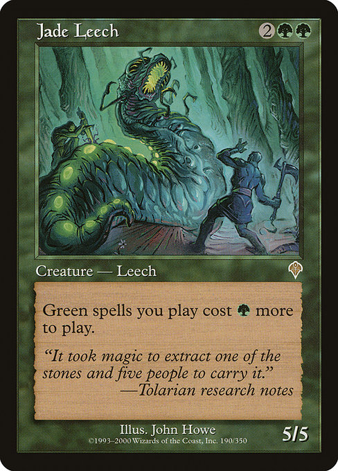 Jade Leech highlighted card art