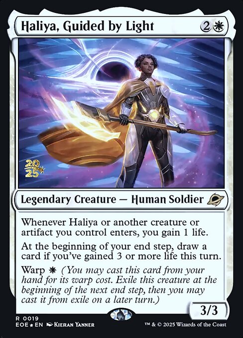 Haliya, Guided by Light highlighted card art