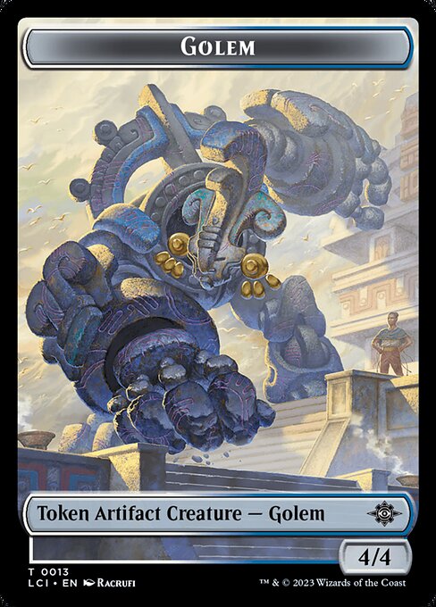 Golem highlighted card art