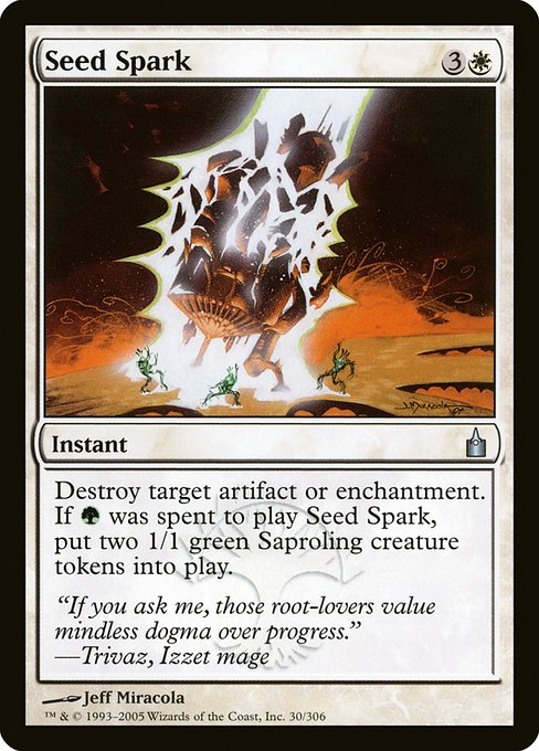 Seed Spark highlighted card art