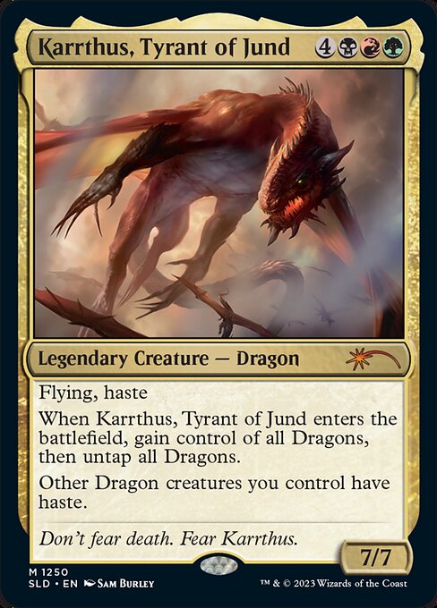 Karrthus, Tyrant of Jund highlighted card art