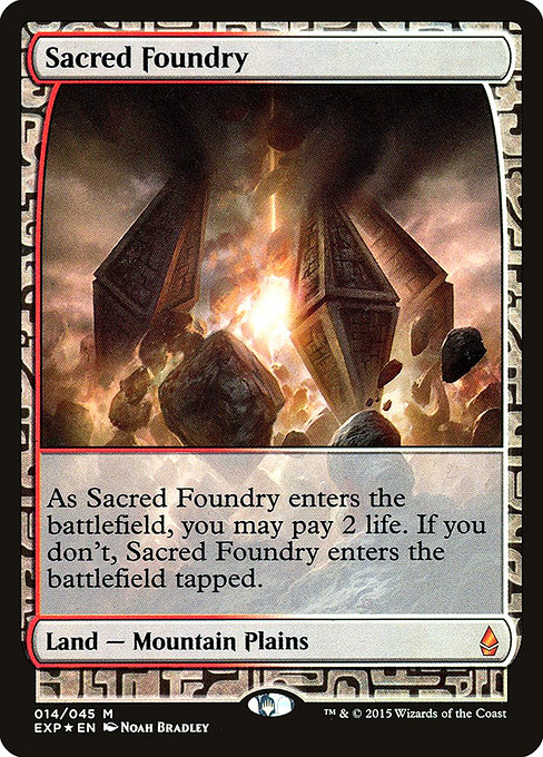 Sacred Foundry from Zendikar Expeditions