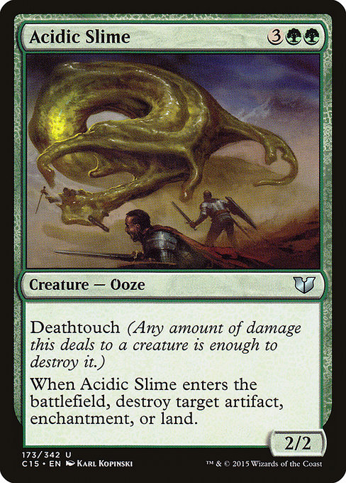 Acidic Slime from Commander 2015