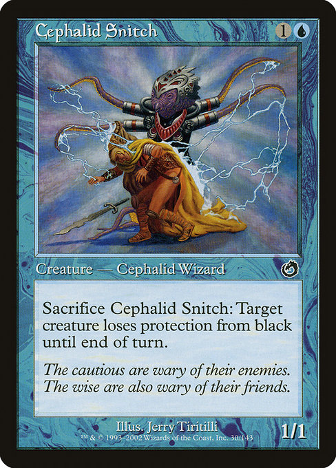 Cephalid Snitch highlighted card art