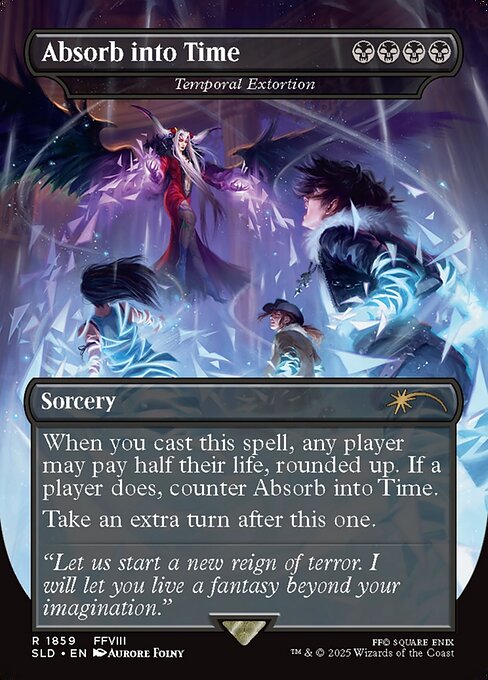 Temporal Extortion highlighted card art