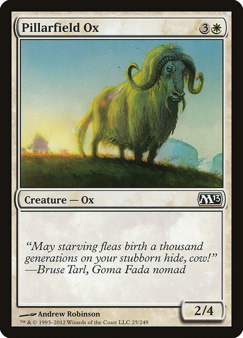 Pillarfield Ox from Magic 2013
