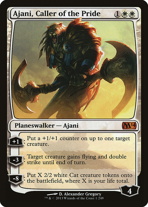 Ajani, Caller of the Pride from Magic 2014