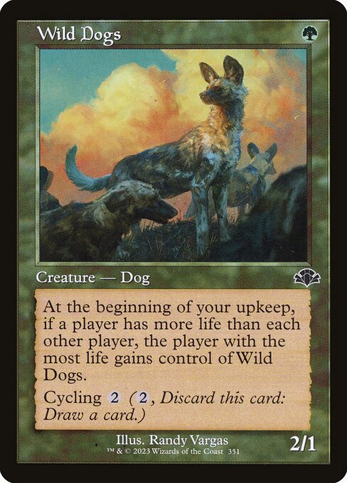 Wild Dogs highlighted card art