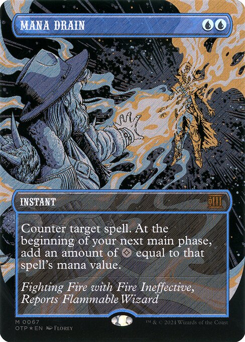 Mana Drain highlighted card art