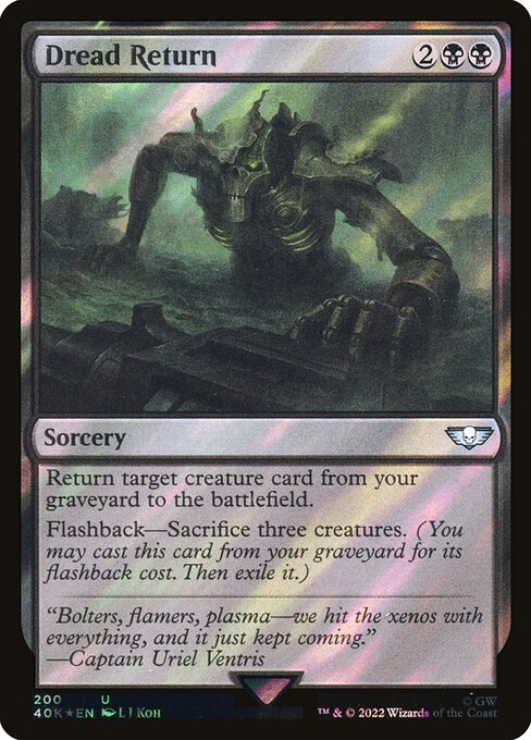 Dread Return from Warhammer 40,000 Commander