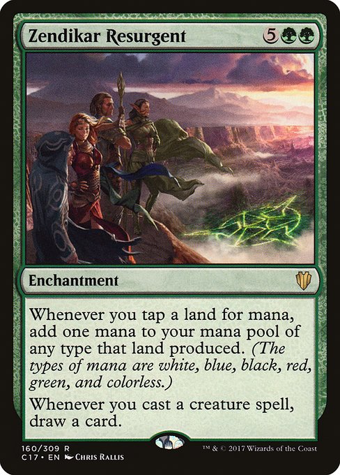 Zendikar Resurgent from Commander 2017