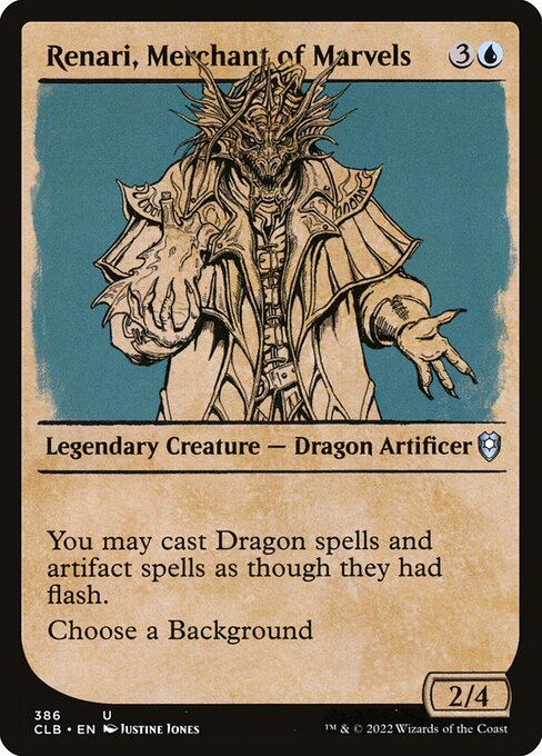 Renari, Merchant of Marvels from Commander Legends: Battle for Baldur's Gate