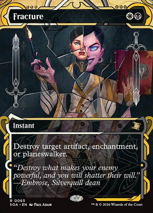 Fracture from Secrets of Strixhaven Mystical Archive