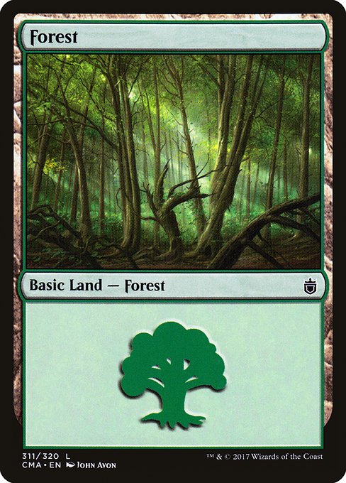 Forest from Commander Anthology
