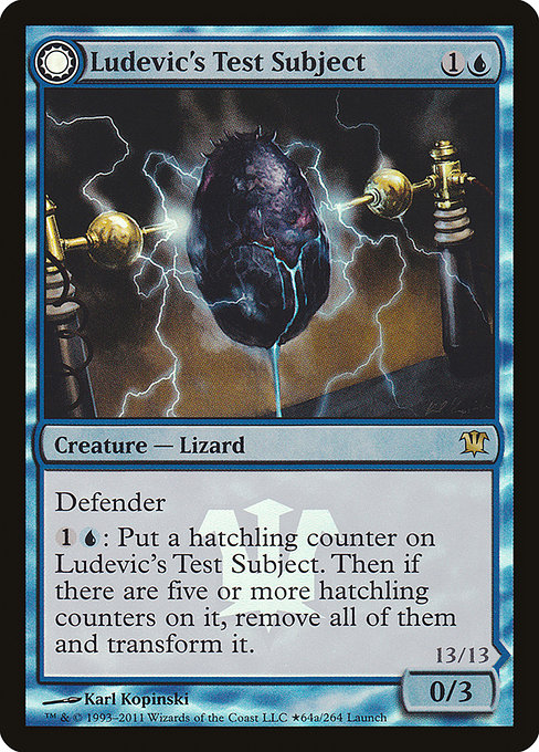 Ludevic's Test Subject // Ludevic's Abomination from Innistrad Promos