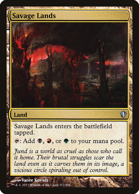 Savage Lands from Commander 2013